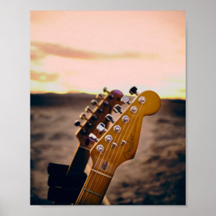 Affiche Belle Basse Guitare