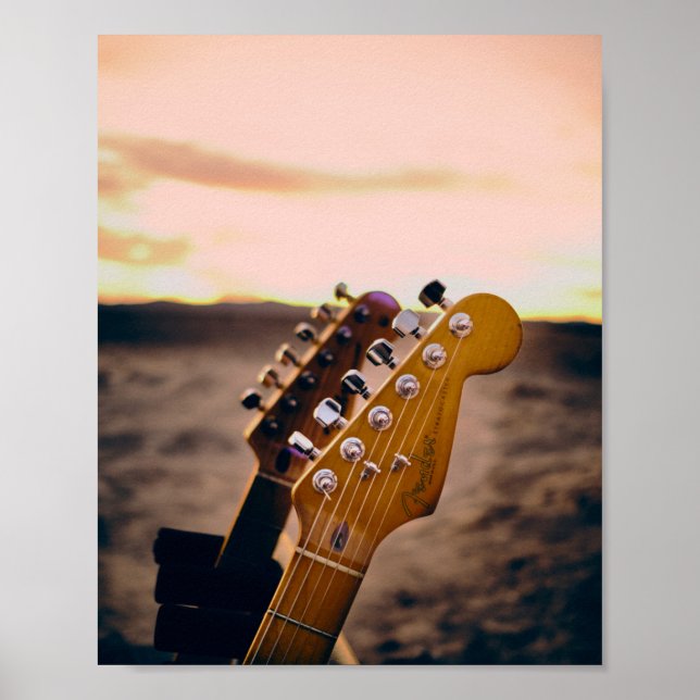 Affiche Belle Basse Guitare (Devant)