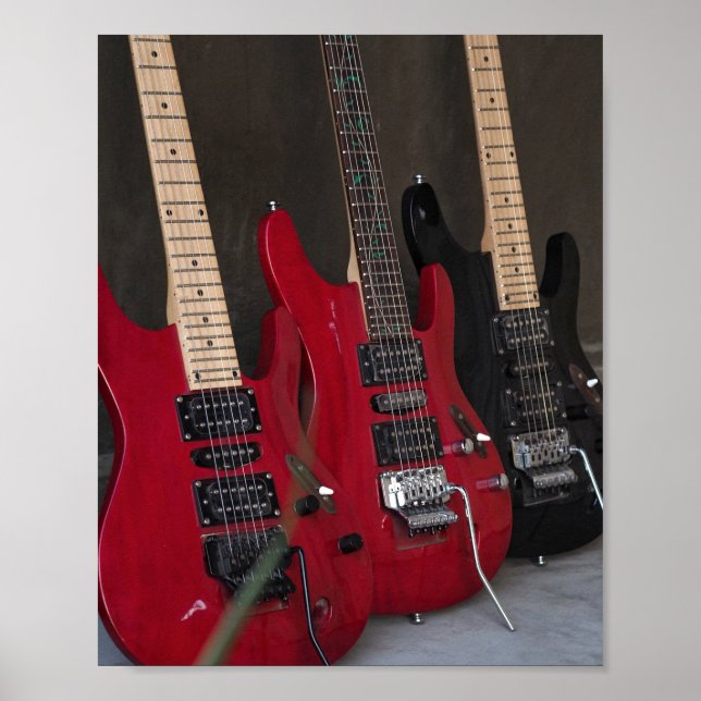Affiche Belle Basse Guitare (Devant)
