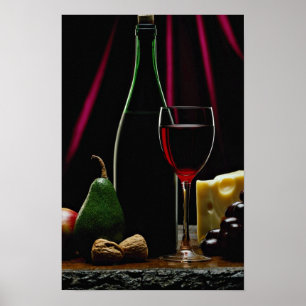 Affiche Belle bouteille de vin