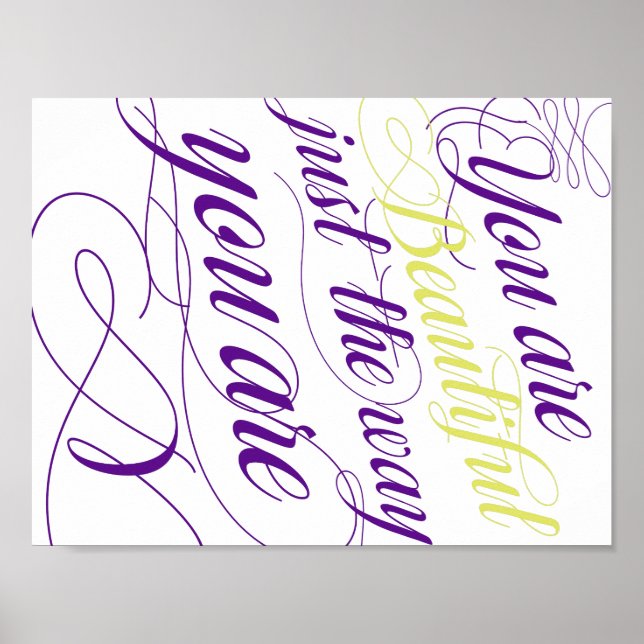 Affiche Belle comme tu es (Devant)