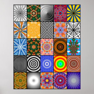 Affiche belle couleur de fond abstrait abstrait, ar