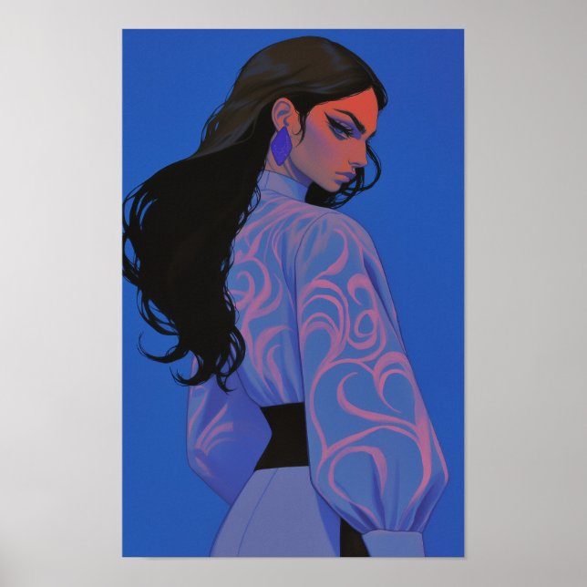 Affiche Belle Femme (Devant)