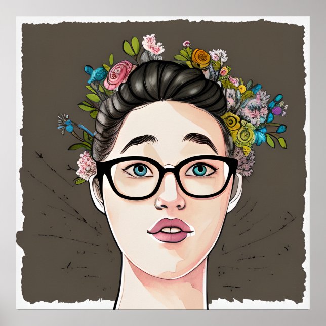 Affiche Belle fille Kinda Nerdy (Devant)