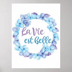 Affiche Belle French