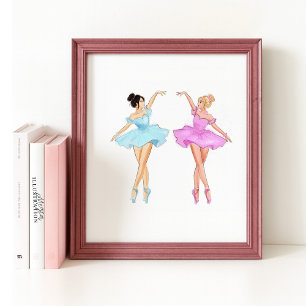 Affiche Belle illustration de danse