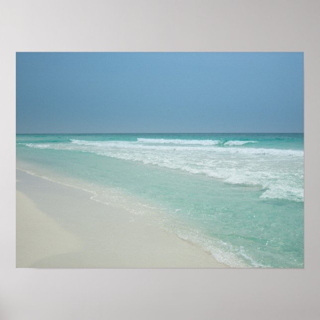 Affiche Belle journée d'été à la plage (Devant)