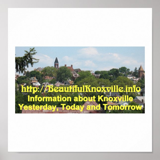 Affiche Belle Knoxville (Devant)