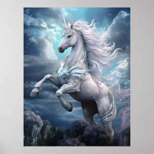 Affiche Belle licorne