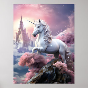 Affiche Belle licorne