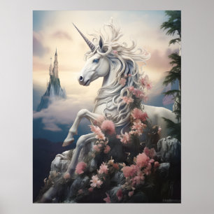 Affiche Belle licorne