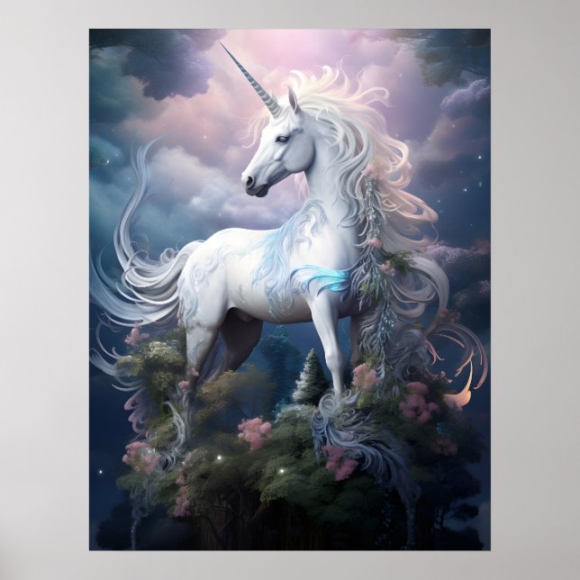 Affiche Belle licorne (Devant)