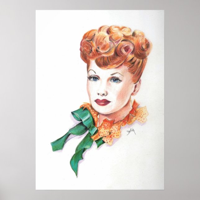 Affiche Belle Lucille Ball Lucy (Devant)