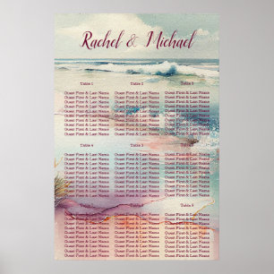 Affiche Belle Mariage Plage