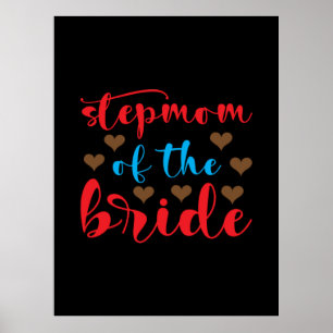 Affiche Belle-mère de la mariée pour le mariage