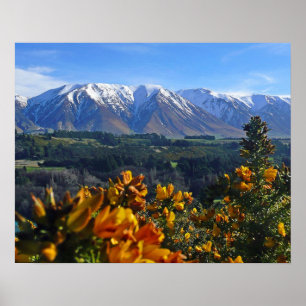 Affiche Belle Nouvelle-Zélande