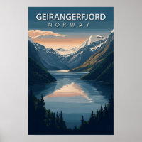 Belle Place Geirangerfjord Norvège Voyage