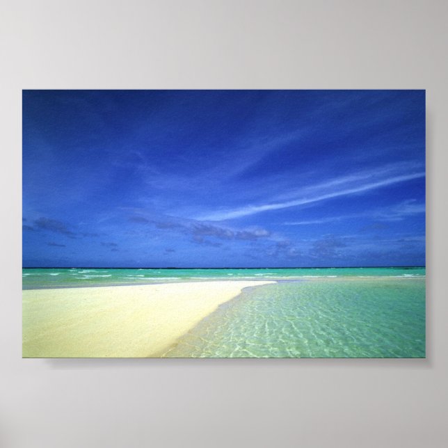 Affiche Belle plage (Devant)