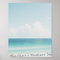 Belle plage Photographie Cool Blue Ocean Skies