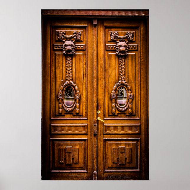 AFFICHE BELLE PORTE VINTAGE (Devant)