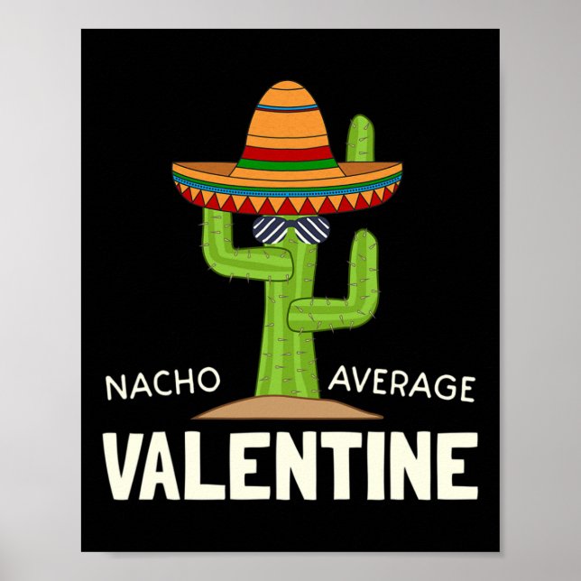 Affiche Belle Saint Valentin Humour Amusant Saint Valentin (Devant)