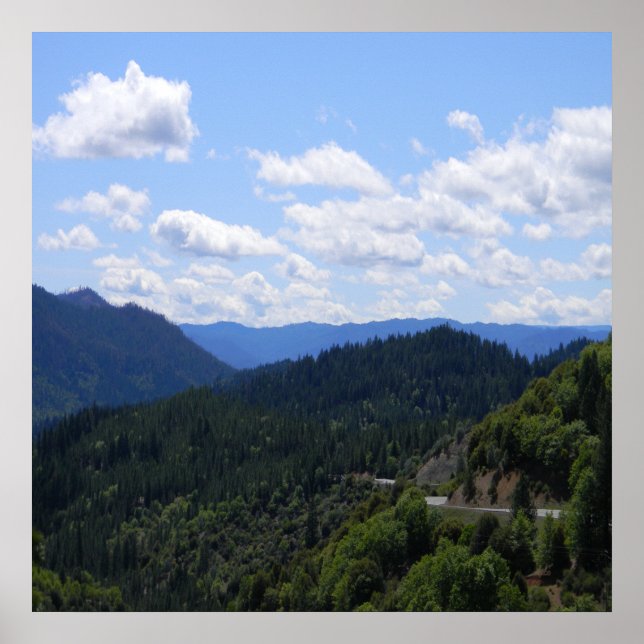 Affiche Belle vue sur la vallée.... (Devant)