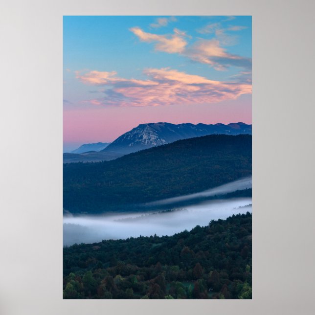 Affiche Belle vue sur Nanos depuis Šilentabor, S (Devant)