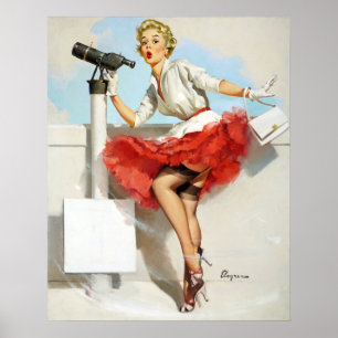 Affiche Belle vue vers le haut