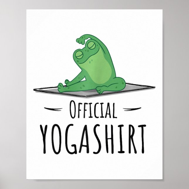 Affiche Belle Yogi Chakra Namaste et méditations Om M (Devant)