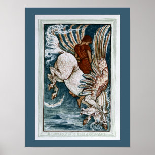 Affiche Bellerophon sur le Pegasus