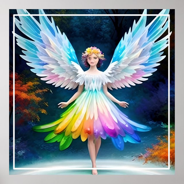 Affiche Belles ailes Angel Art-35444 (Devant)