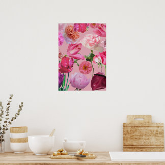 Affiche Belles fleurs