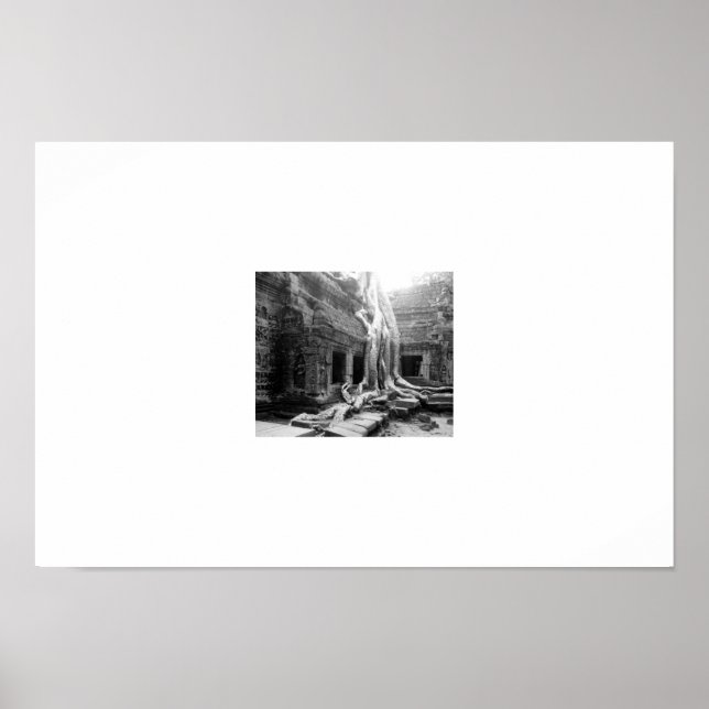 Affiche Belles Racines - Angkor Wats - Cambodge (Devant)