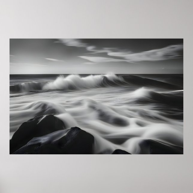 Affiche Belles vagues (Devant)