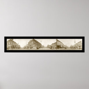 Affiche Bellingham Washington Photo 1909