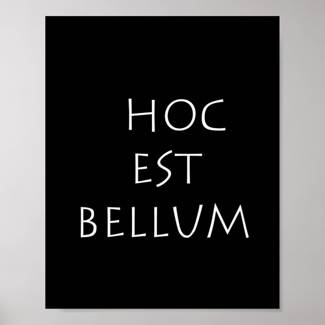 Affiche Bellum de mesure (Devant)