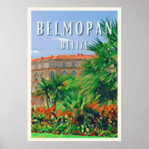 Affiche Belmopan, la ville verte de Belize