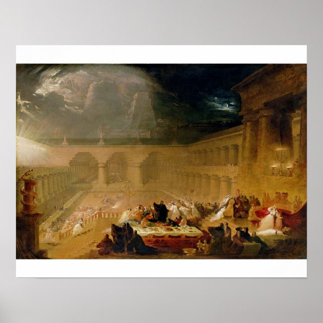 Affiche Belshazzar's Feast (Devant)