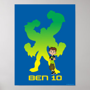Affiche Ben 10 & Four Arms Shadow