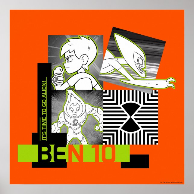 Affiche Ben 10 - Il est temps de devenir Alien (Devant)