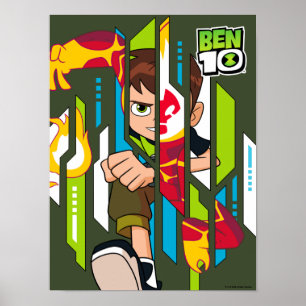 Affiche Ben 10 Transformation de l'ADN de l'hémataste