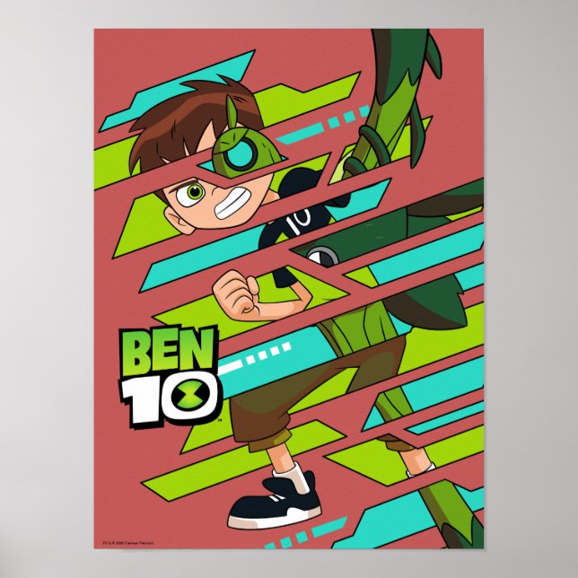 Affiche Ben 10 Transformation de l'ADN de Wildvine (Devant)
