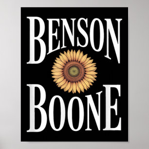 Affiche Ben Son Boone Fan Musique Rétro Vintage Esthétique