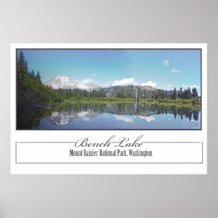 Affiche Bench Lake