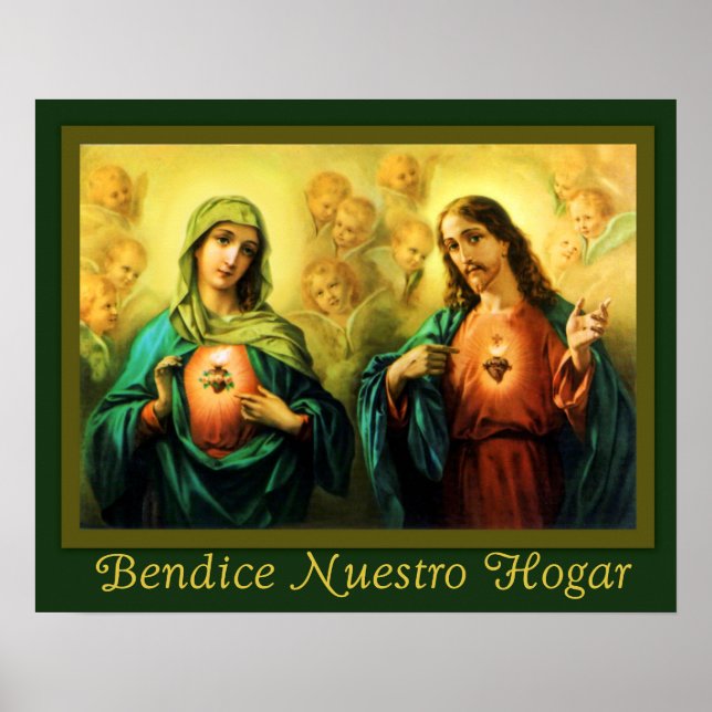 Affiche Bendsuspicion del Hogar Sagrado e Inmaculado Coraz (Devant)