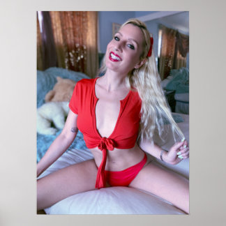 Affiche Bendy Barbie Red Smile