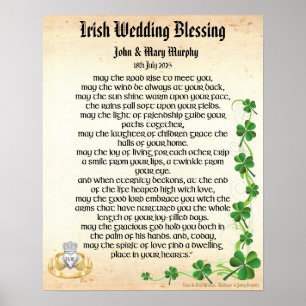 Affiche Bénédiction des Mariages irlandais