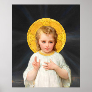 Affiche Bénédiction du Christ enfant par Émile Munier CC00
