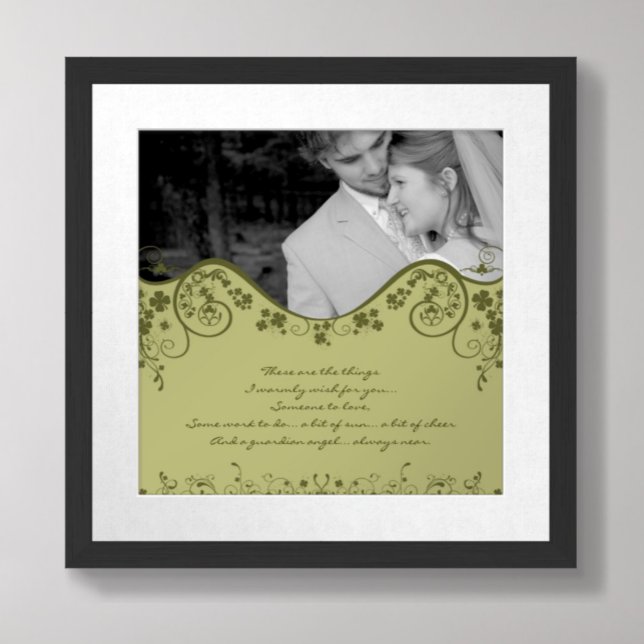 Affiche Bénédiction irlandaise - un ange gardien toujours  (Créateur téléchargé)