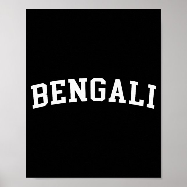 Affiche Bengali  (Devant)